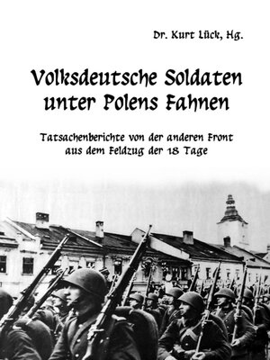 cover image of Volksdeutsche Soldaten unter Polens Fahnen
